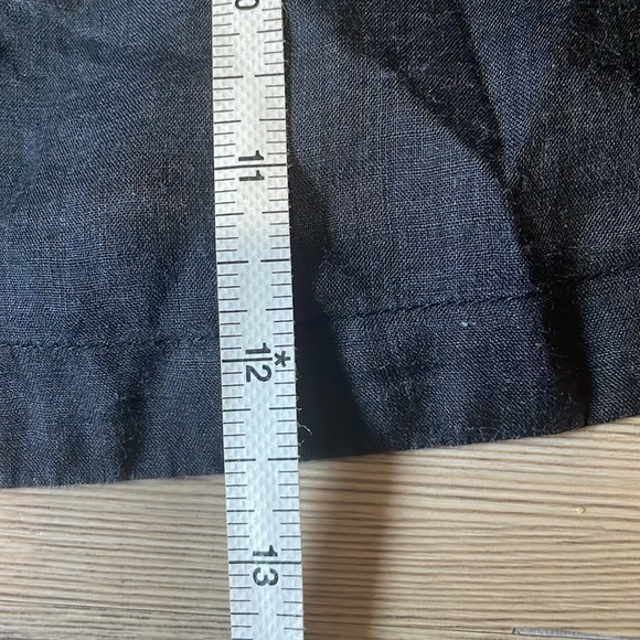 Frame Ruffle Strap Sleeveless Top Black womens XS Feminine Lightweight Lined - Picture 8 of 12